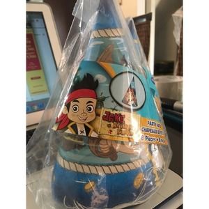2 Packs Of‎ Disney Jake Party Hats